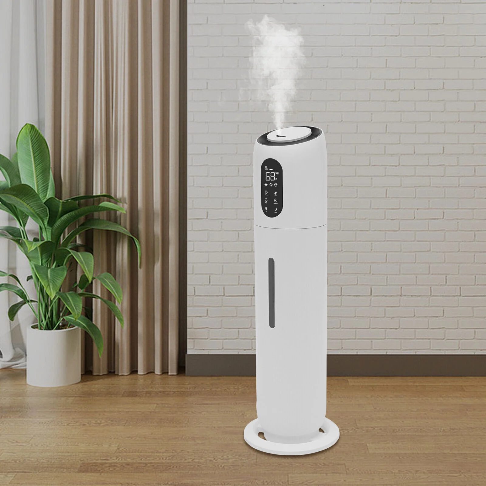 Miumaeov 9L Large Room Humidifier Whole House Ultrasonic Cool Mist Humidifier with Remote Control
