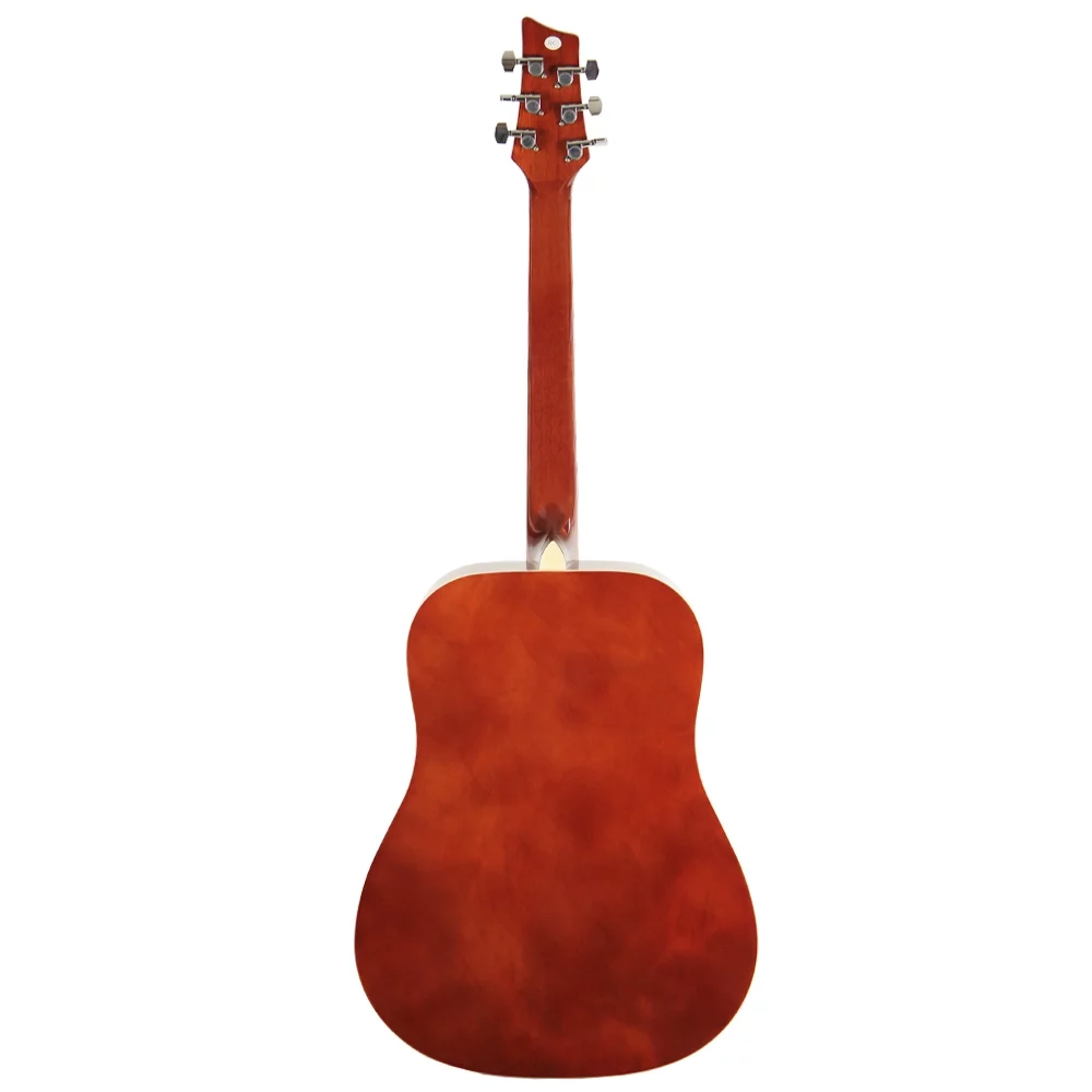 Kona Guitars K41 41-inch Acoustic Dreadnought Guitar, Natural Finish - Radiant Selections