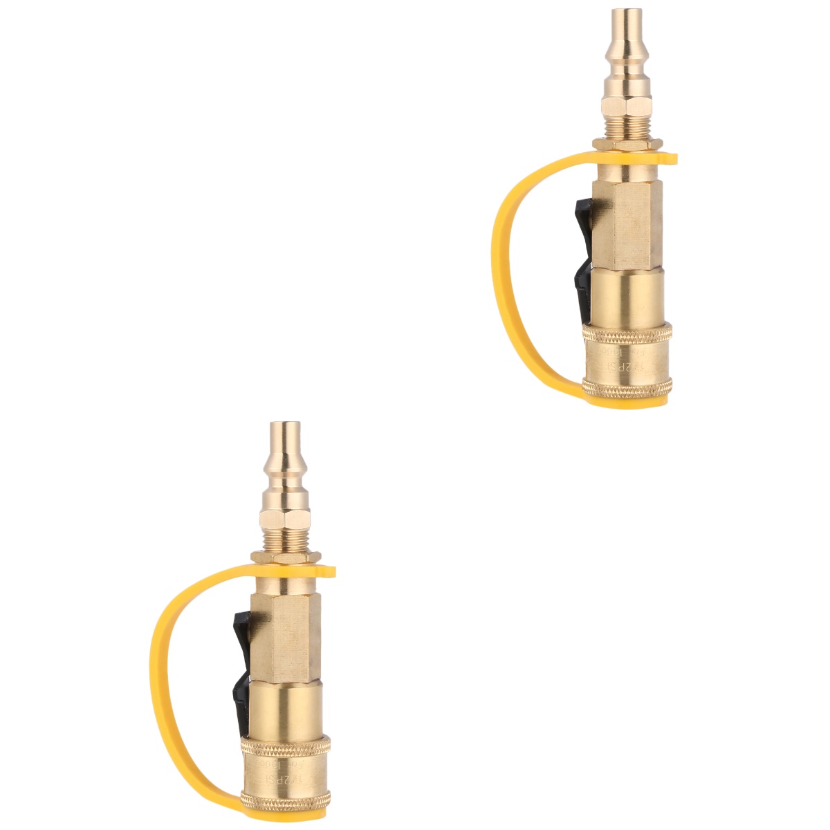 Frcolor Hose Propane Brass Connector Parts  Quick Connector Replacement Water Adapter Extender Fitting Fittings Air Coupler