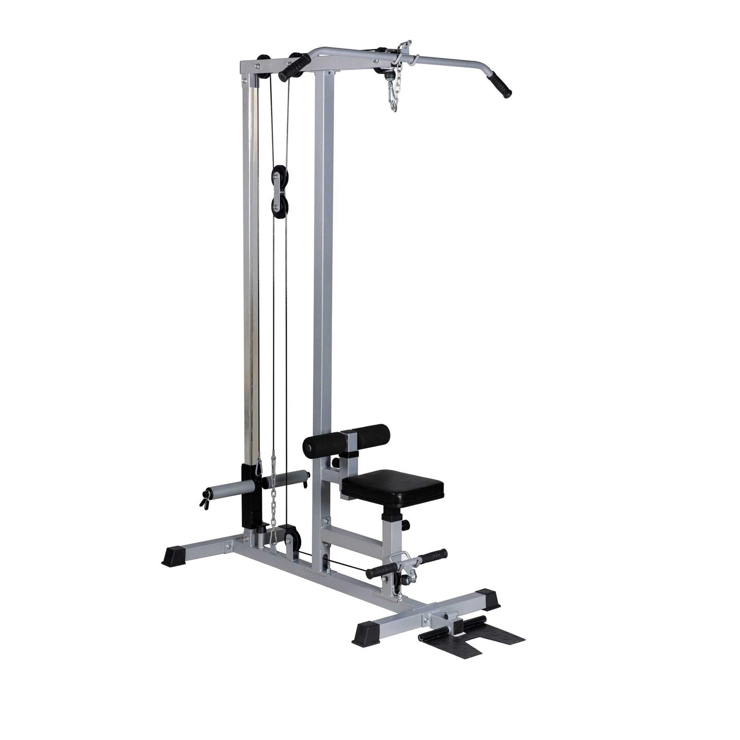 GDLF Lat Pull Down Machine Multifunction Low Row Bar Cable Fitness Body Workout Gym - Sports Supplies Online Store