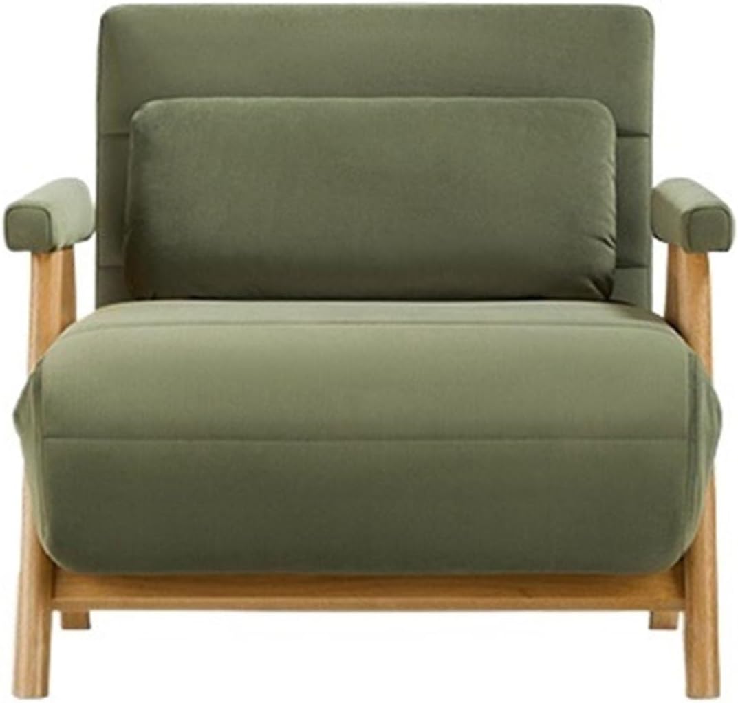WALDOR Sofa Bed Couch, Convertible Sofa Bed, Multi-Functional Sleeper Chair Bed, Reclining Sofa Bed for Apartment, Dorm,Foldable Sofa Bed for Space Saving (Color : Green)