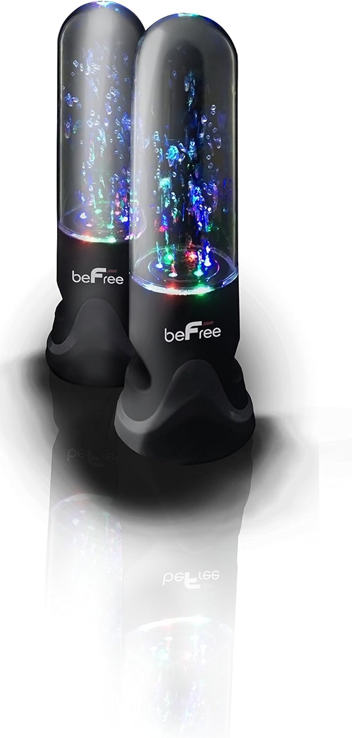 beFree Sound 2.1 Channel Wireless Multimedia LED Dancing Water Bluetooth Sound System