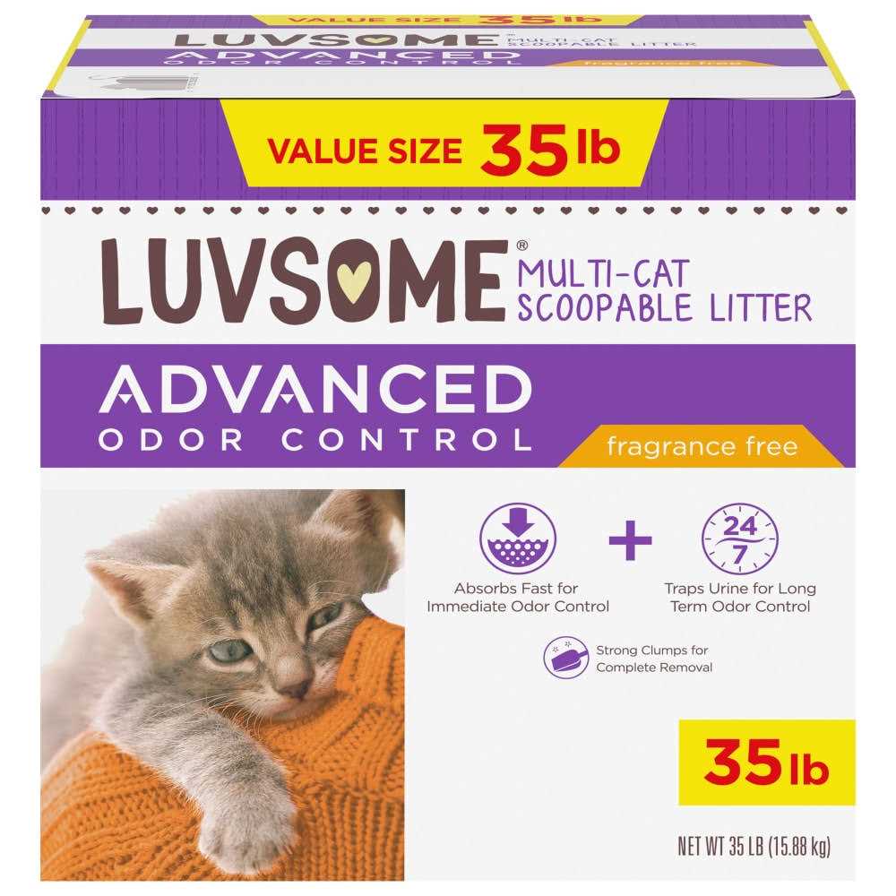 Luvsome Multi-Cat Scoopable Litter - Pet Supplies online store