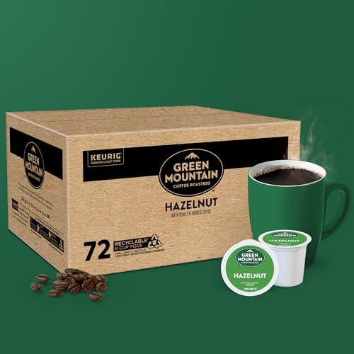 Green Mountain Coffee Roasters Hazelnut Coffee, Keurig Single-Serve K-Cup pods, Light Roast, 96 Count