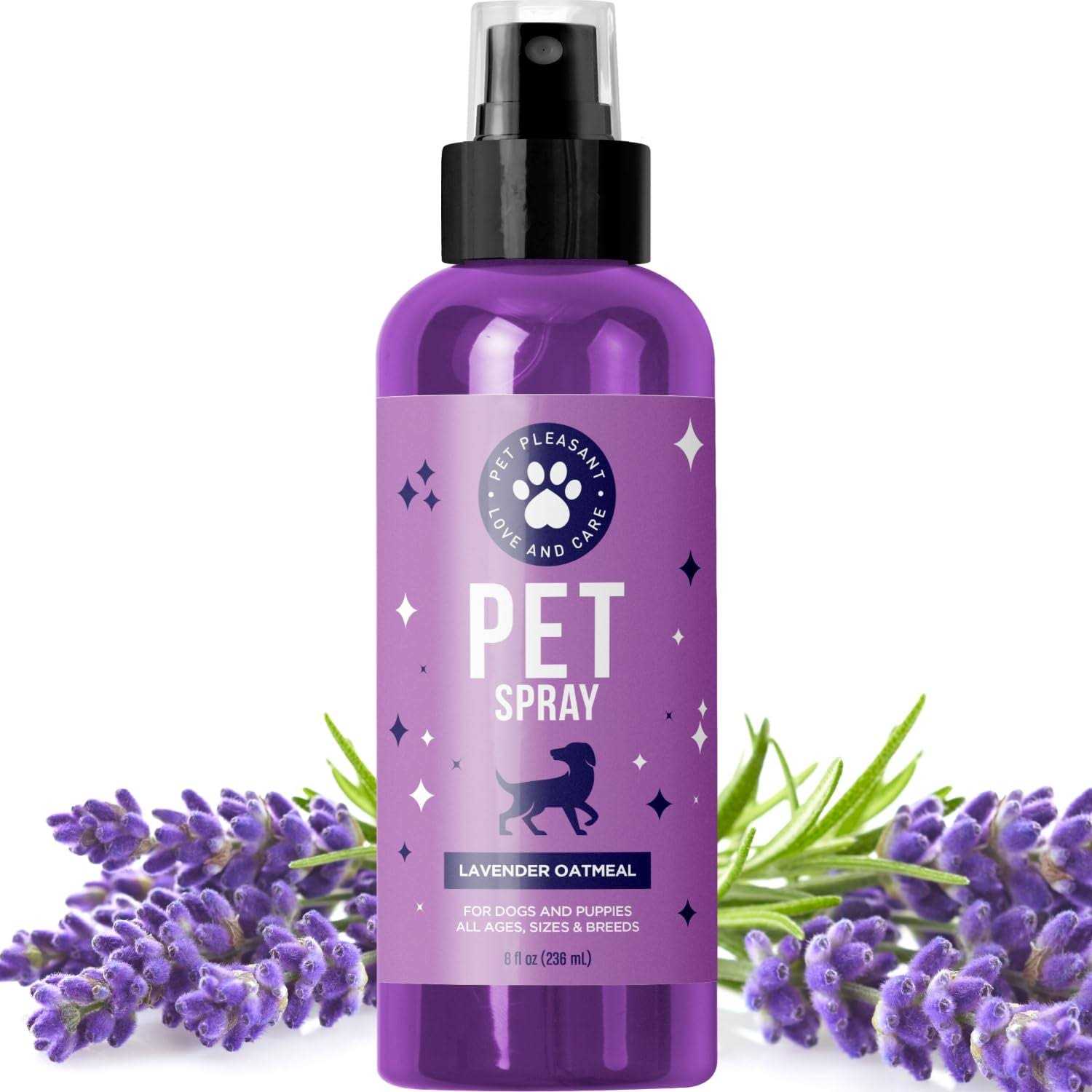 HONEYDEW Lavender Oil Dog Deodorizing Spray Dog Spray for Smelly Dogs and Puppies and Dog Calming Spray with Lavender Essential Oil - Pet Supplies online store