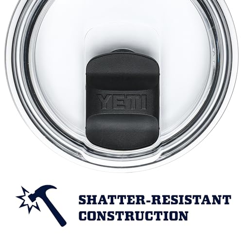 YETI Rambler Lowball, Vacuum Insulated Stainless Steel Stackable Lowball with MagSlider Lid, Stainless Steel, 10 oz (296 ml)