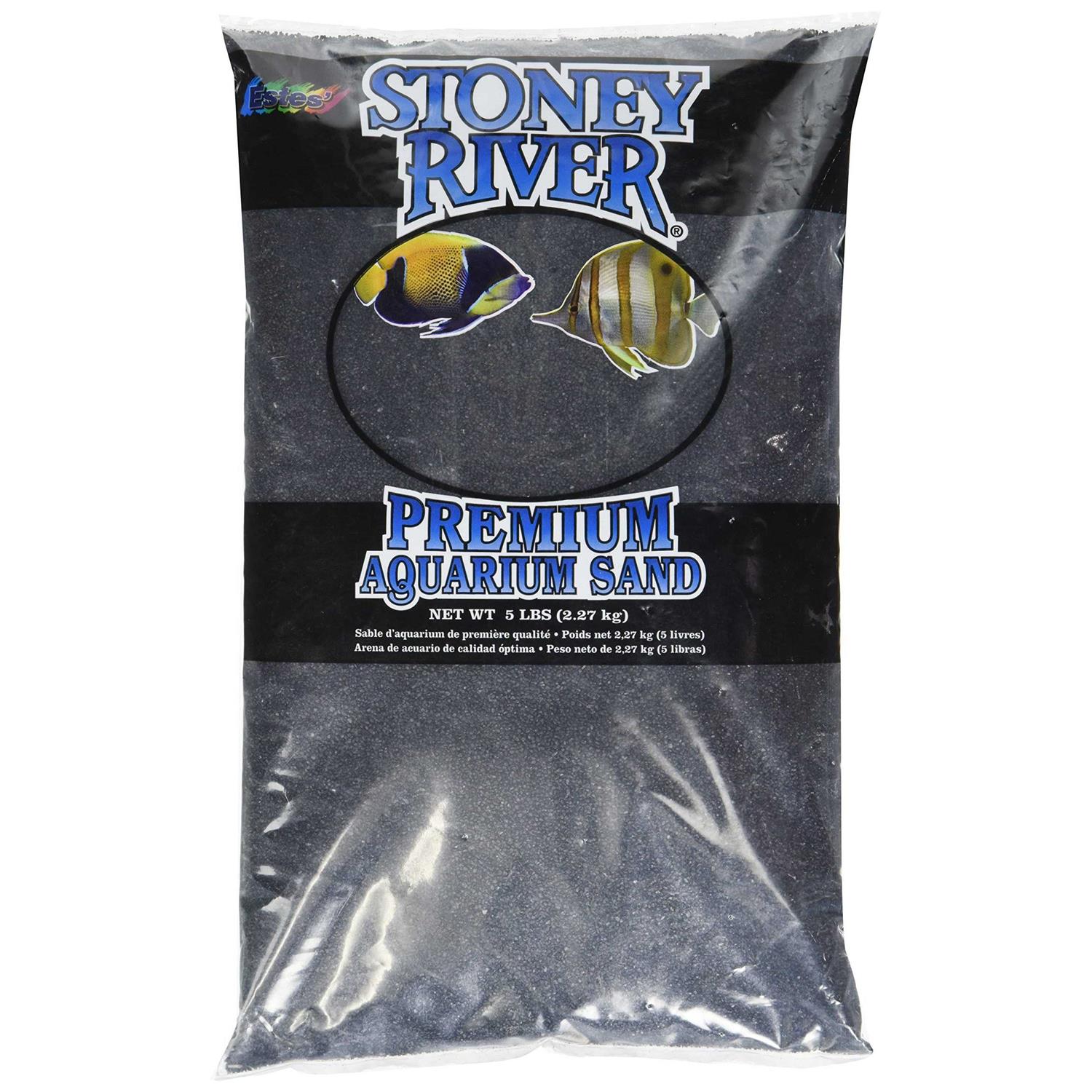 Estes Gravel Products AES06606 Este Marine Sand Black for Aquarium - Pet Supplies online store