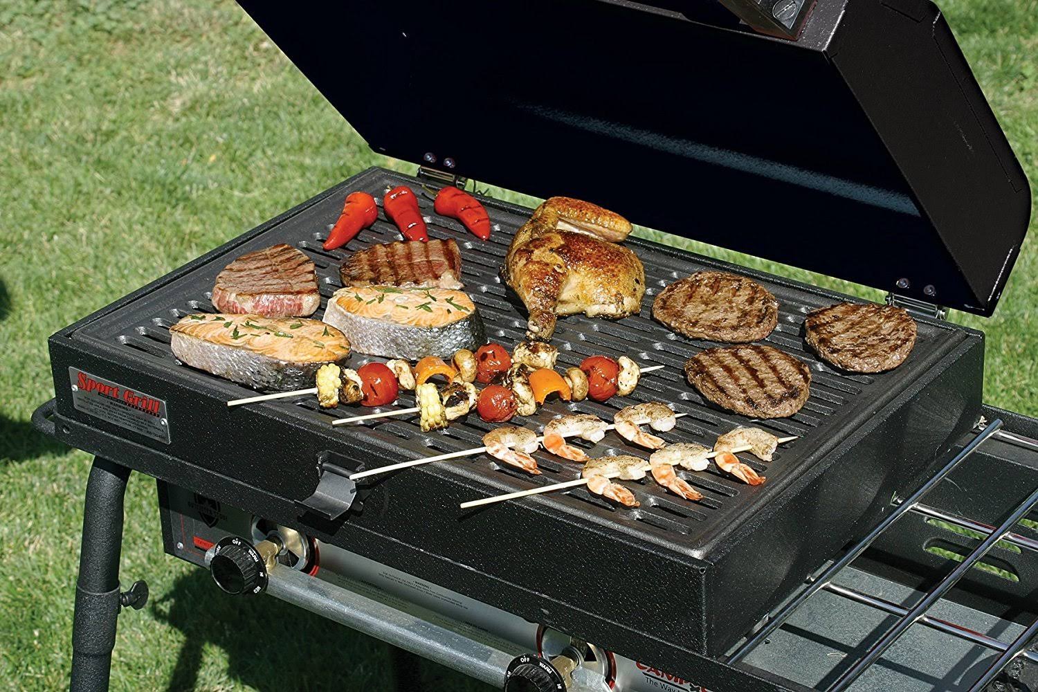 Camp Chef Professional Barbecue Grill Box for 3 Burner Stove