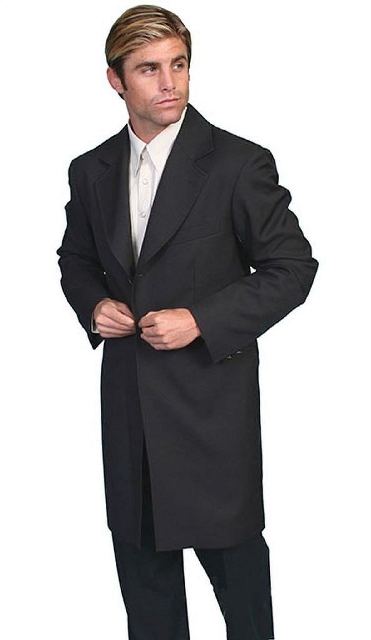Scully Western Coat Mens Old West Frock Back Vent Button Front RW042