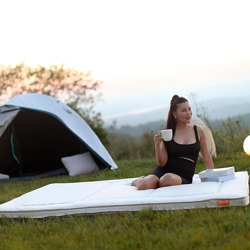 WoW 100% Organic Cotton Futon Mattress for Back Pain 3.5