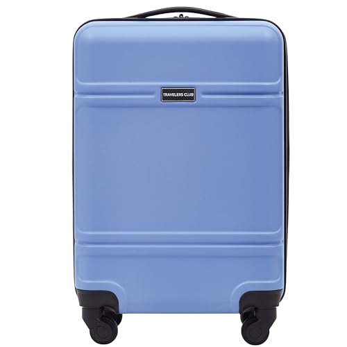 Travelers Club Skyline Spinner Luggage, Gray, 22-Inch Carry-On