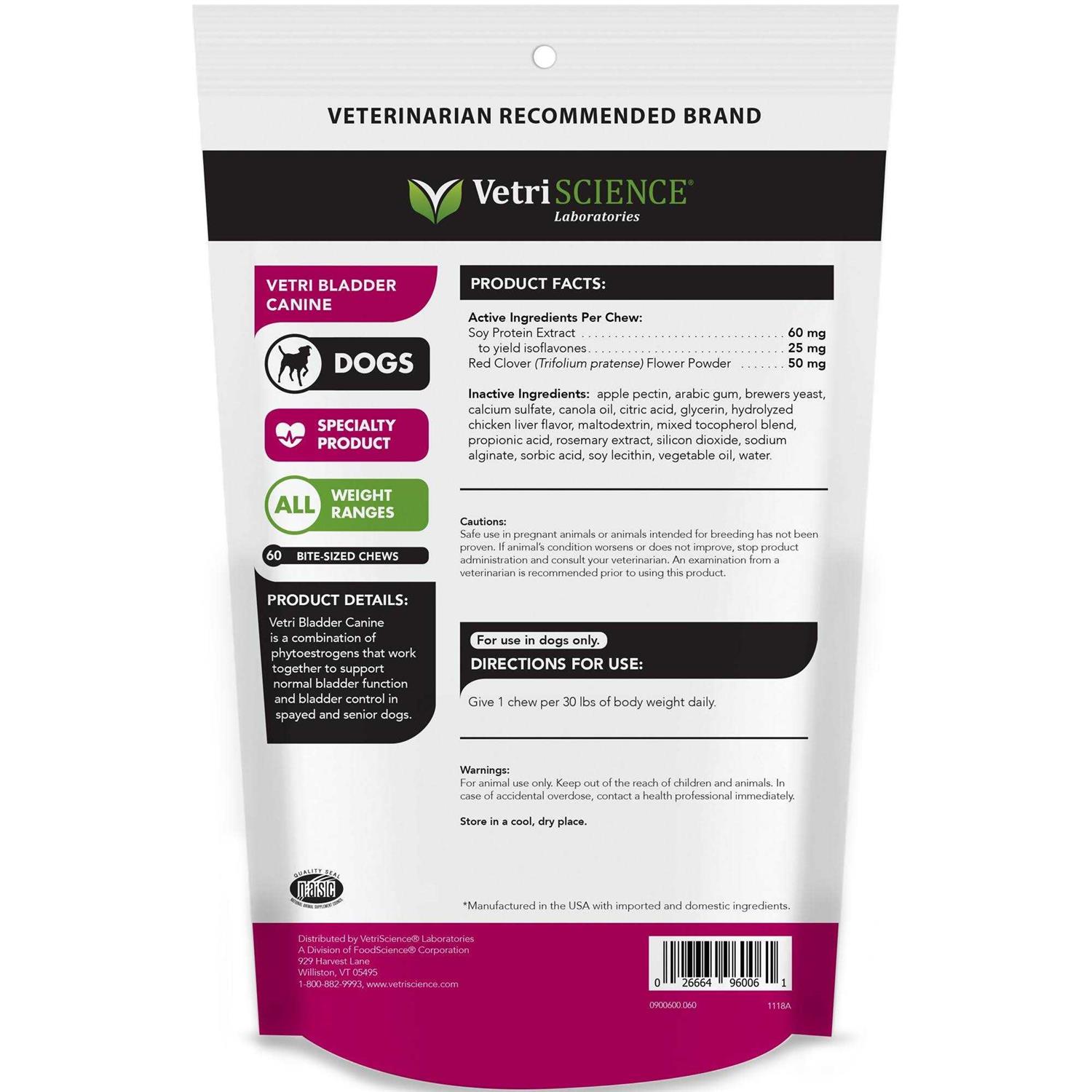 VetriScience Vetri Bladder Canine - Pet Supplies online store