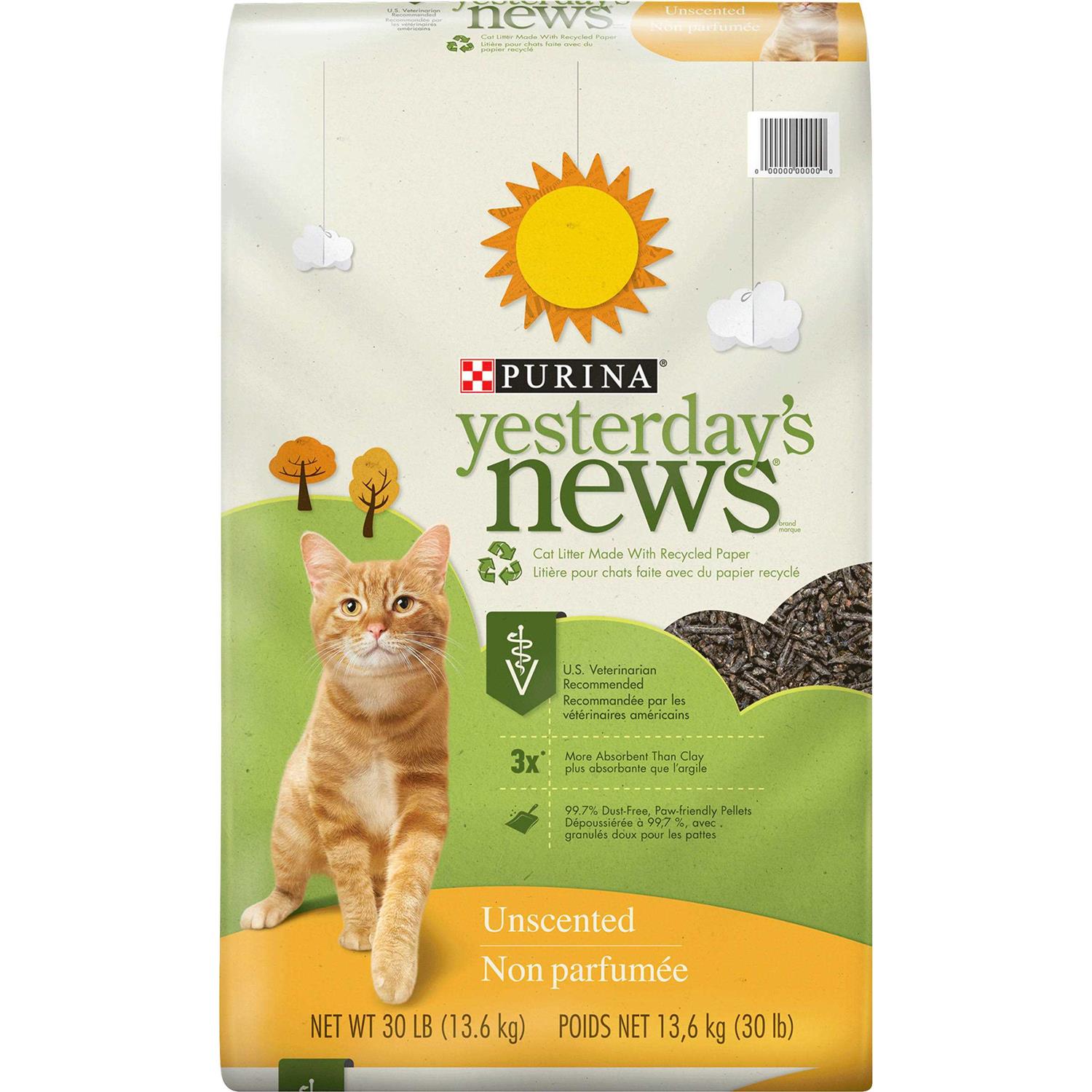 Yesterday's News Cat Litter - Pet Supplies online store