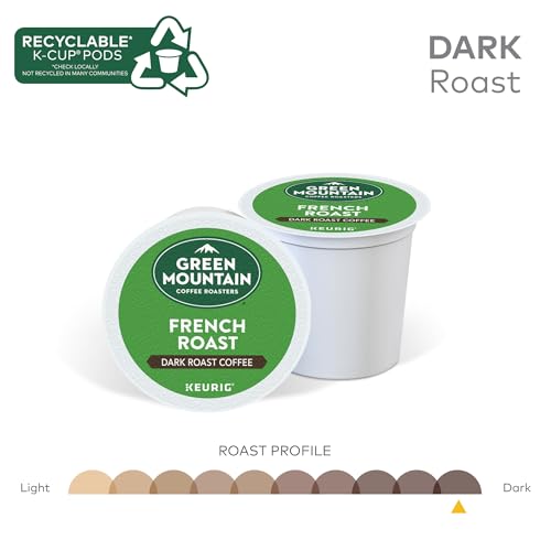 Green Mountain Coffee Roasters Dark Magic Keurig Single-Serve K-Cup Pods, Dark Roast Coffee, 72 Count