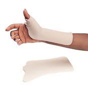 Sammons Preston Rolyan Radial-Based Thumb Spica, Kay-Splint II 1/8x22 (3.2mm) Solid Beige Small