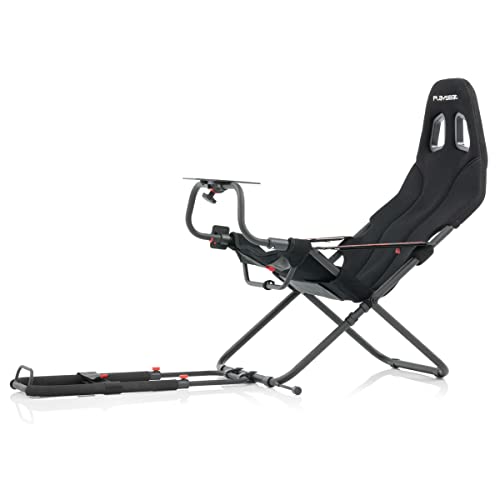 Playseat Trophy Sim Racing Cockpit | High Performance Racing Simulator Cockpit | Supports Direct Drive | Compatible with All Steering Wheels & Pedals on The Market | Supports PC & Console | Black