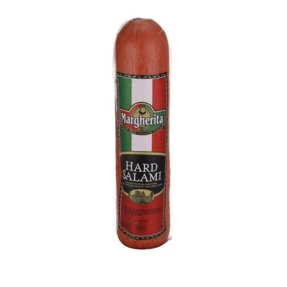 Margherita Hard Salami, 6.7 Pound -- 3 per Case.