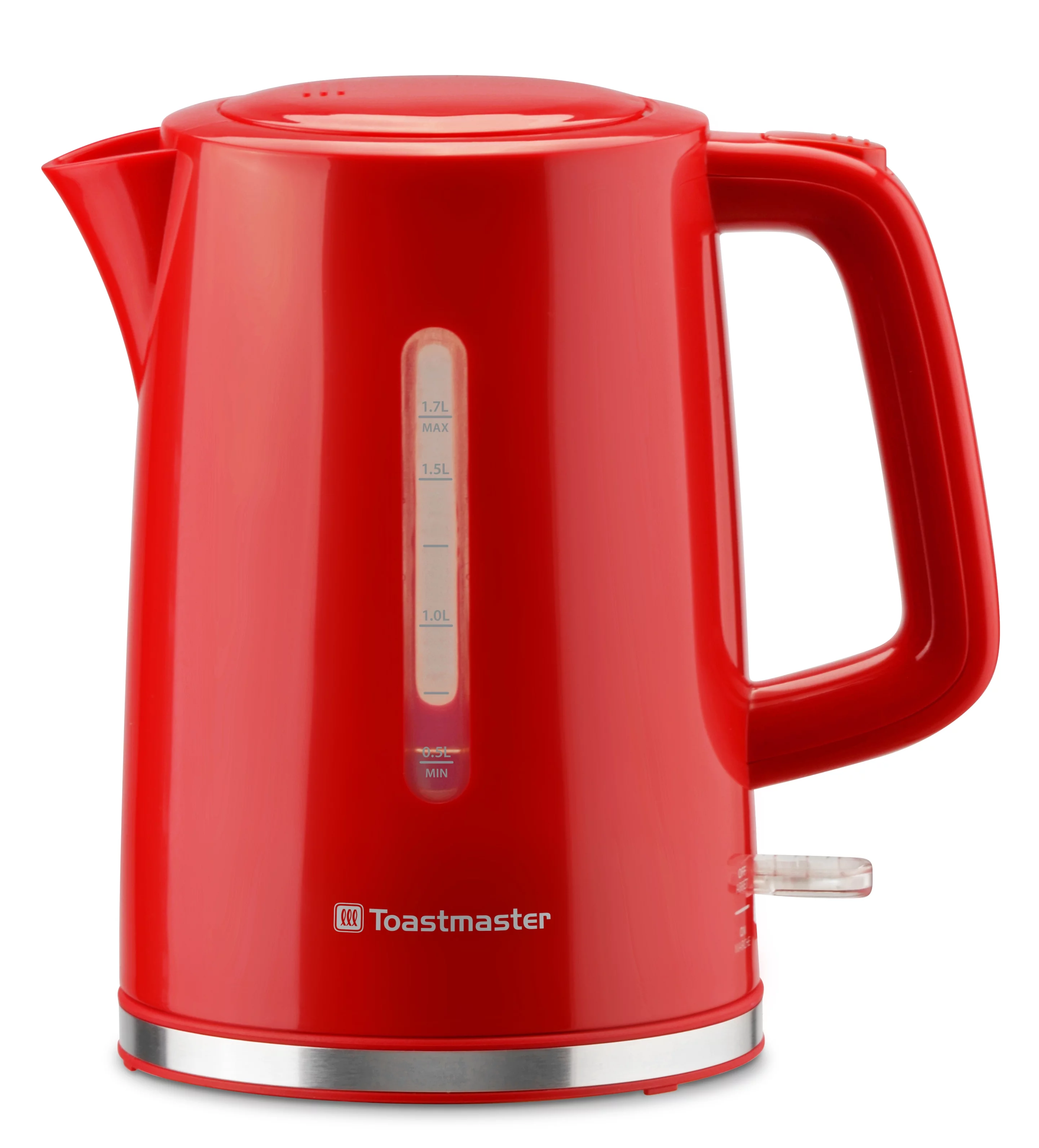 Toastmaster 1.7-Liter Electric Kettle - Red