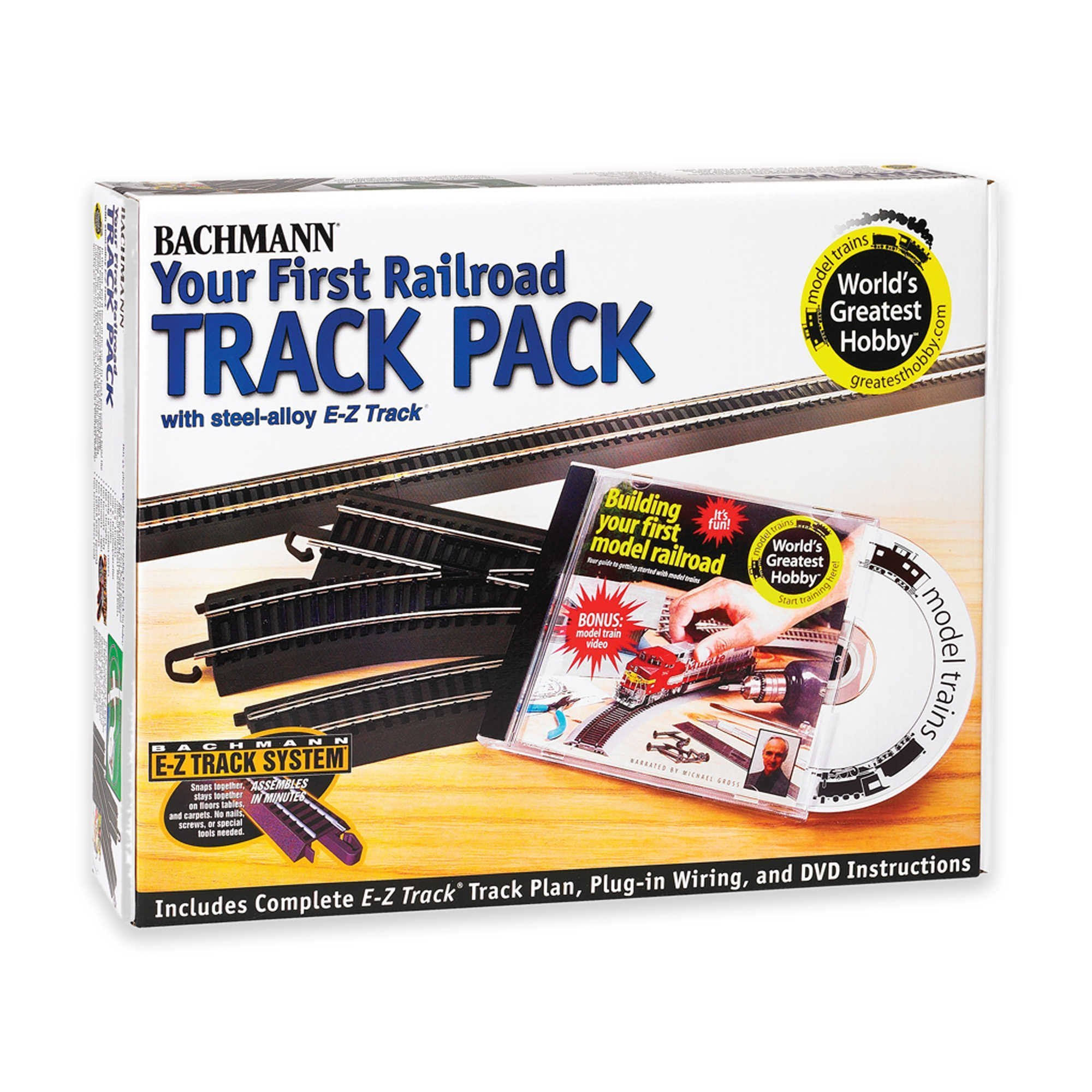 Bachmann Trains E-Z Track Deluxe Track Pack HO Scale
