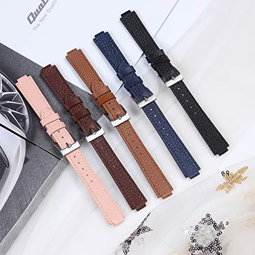 Leather Bands Compatible for Fitbit Inspire 3/ Fitbit Inspire 2/ Inspire/Inspire HR, Classic Wristbands Accessories Strap Replacement Band for Fitbit Inspire 3 Fitness Tracker Women Men