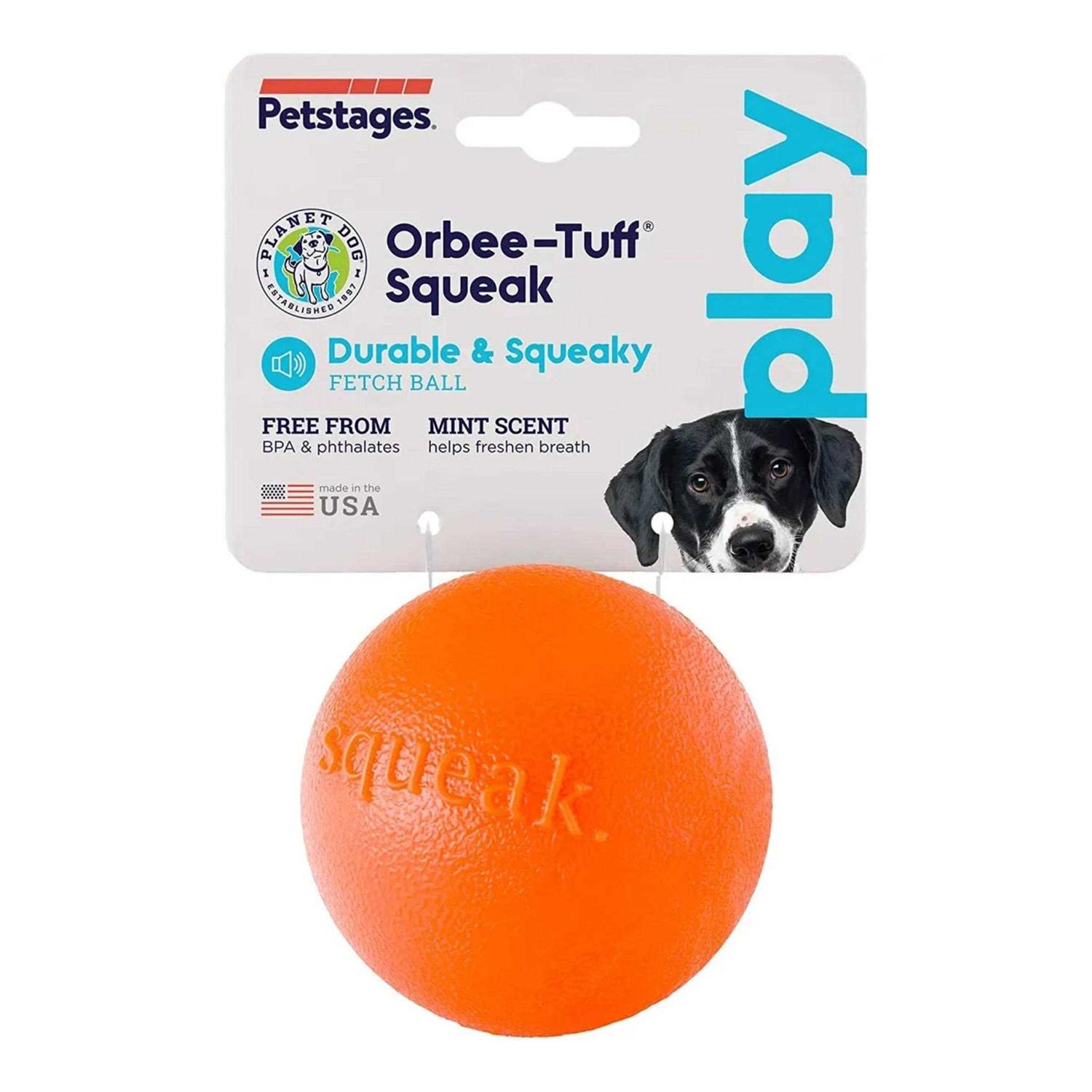 Planet Dog Orbee-Tuff Squeak Toy Ball - Pet Supplies online store