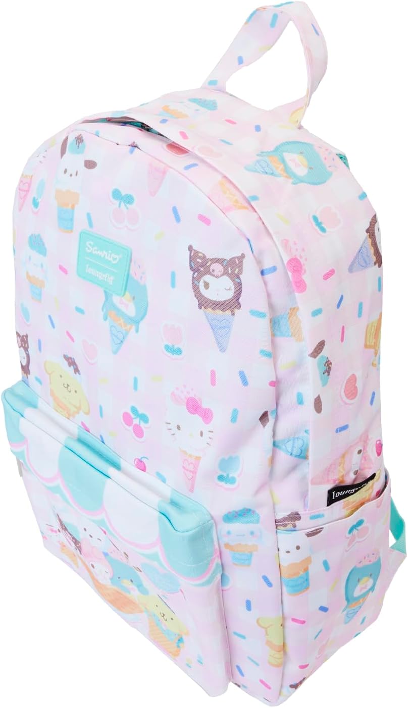 Loungefly Hello Kitty Full-Size Nylon Backpack