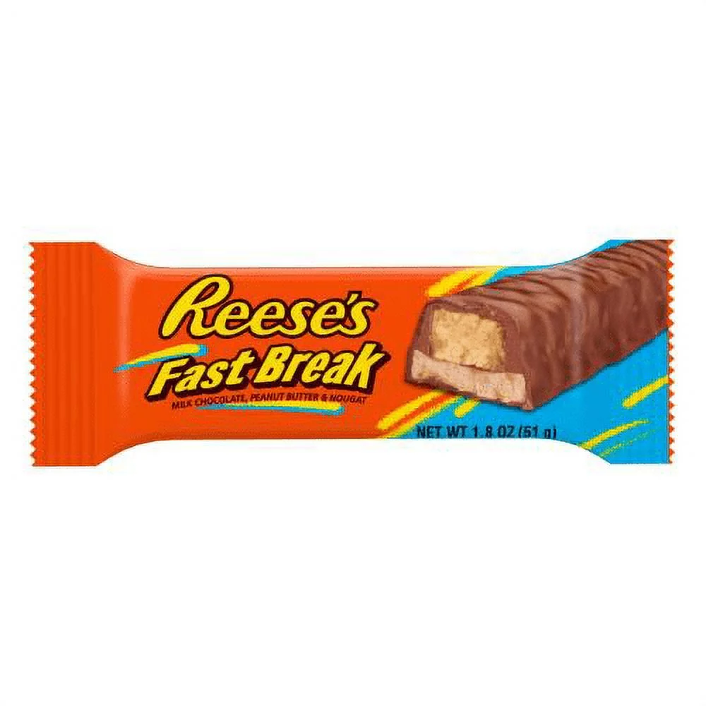 Reese's Fast Break Bar, 1.80oz (Pack of 10)
