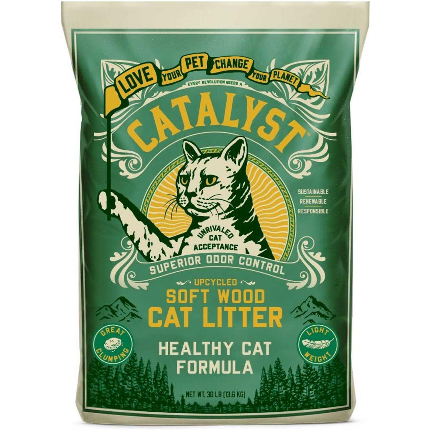 Catalyst Cat Litter Soft Wood - Pet Supplies online store