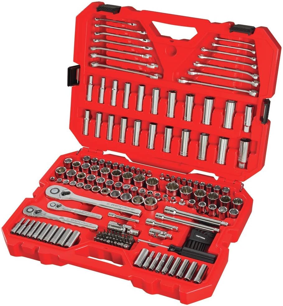 CRAFTSMAN Mechanics Tool Set, SAE / Metric, 189-Piece (CMMT12034)