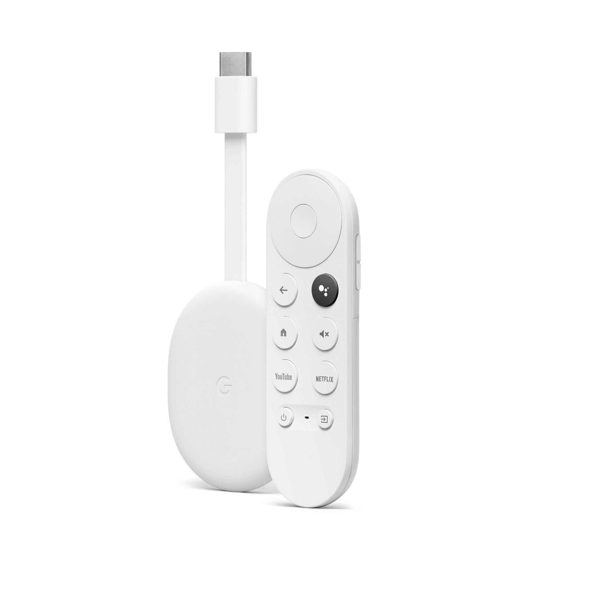 Google Chromecast with Google TV - 4K - Snow