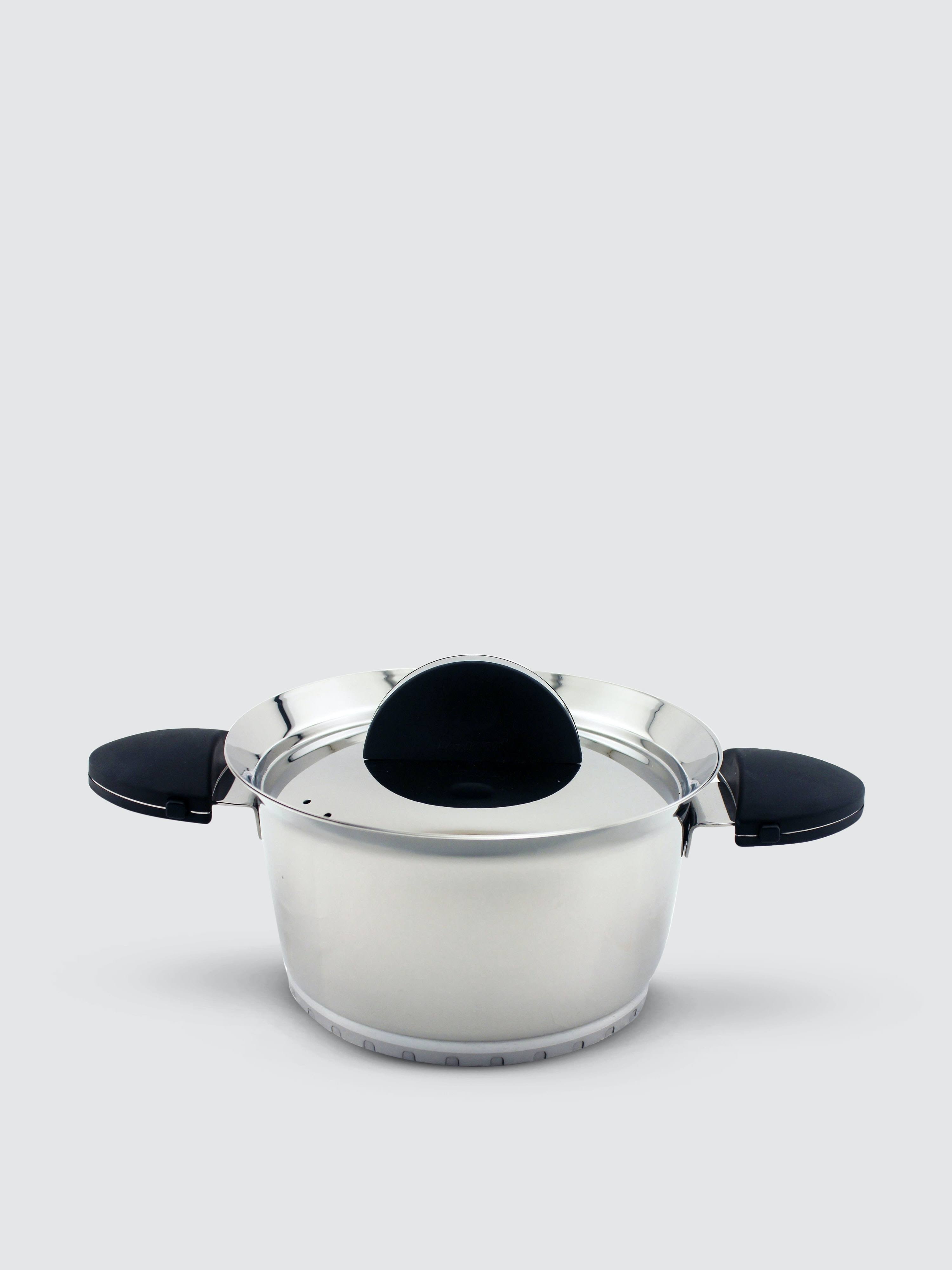 BergHOFF Stacca 6.25x22 Covered Casserole Black