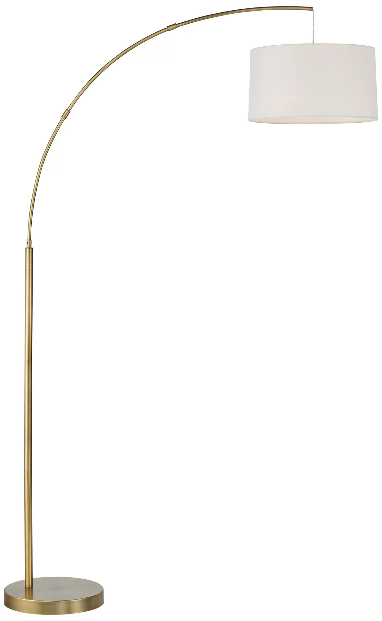 360 Lighting Cora Modern Arc Floor Lamp Standing 72