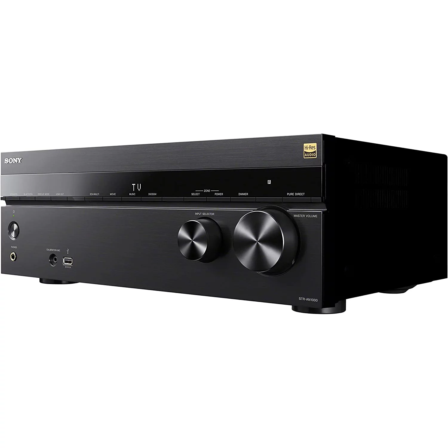 Restored Sony STR-AN1000 7.2 Channel 8K Home Theater AV Receiver with Dolby Atmos, DTS: X, IMAX Enhanced, Google Assistant, & Works with Sonos (Refurbished)