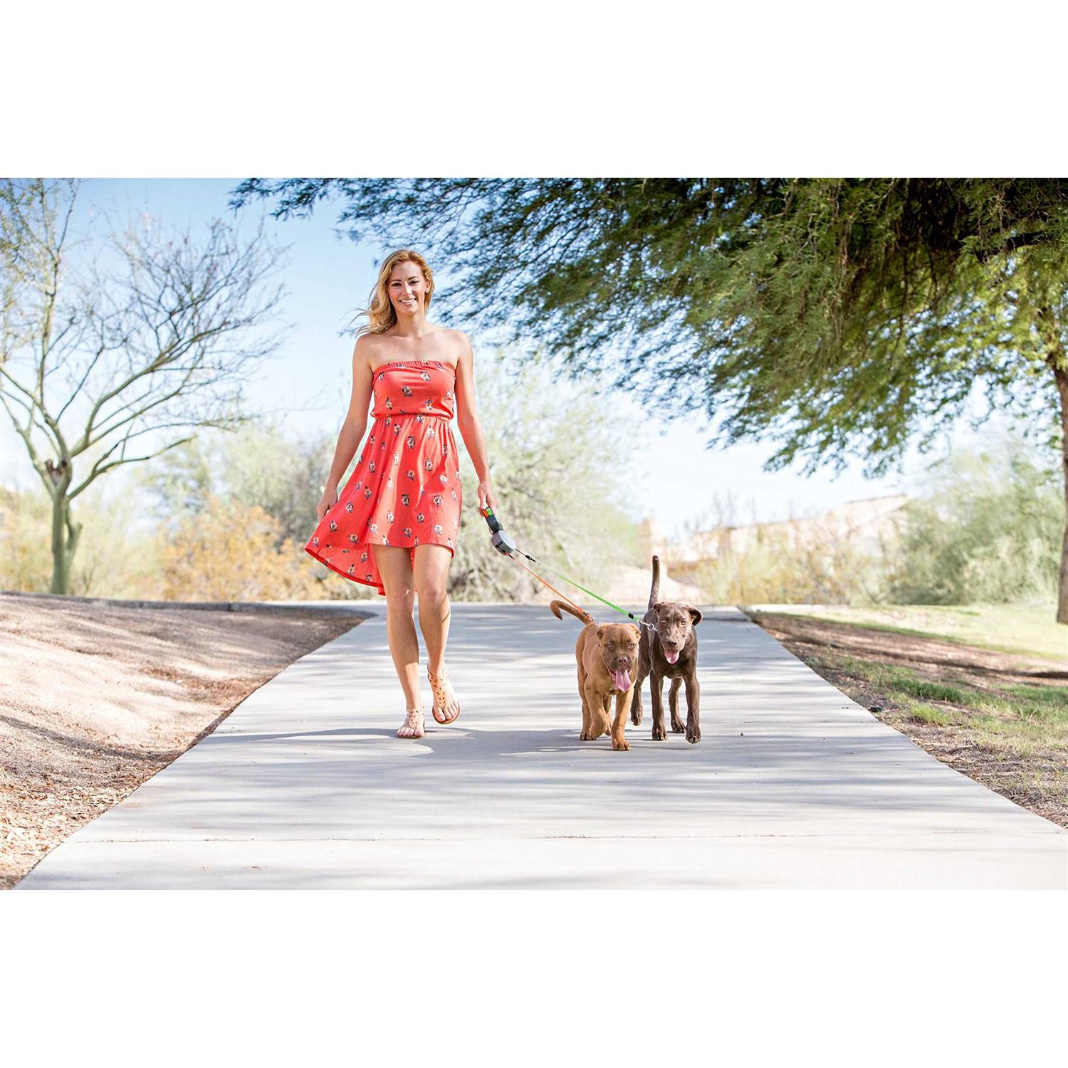 Wigzi Dual Doggie Retractable Leash - Pet Supplies online store