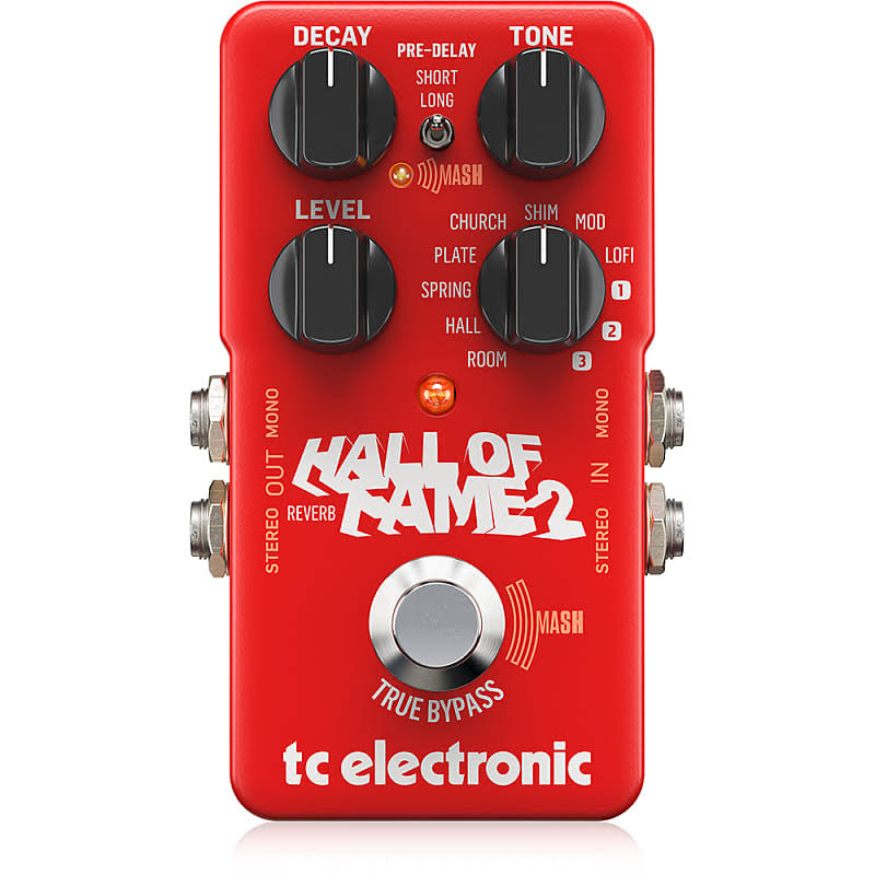 TC Electronic Hall of Fame 2 Reverb Pedal