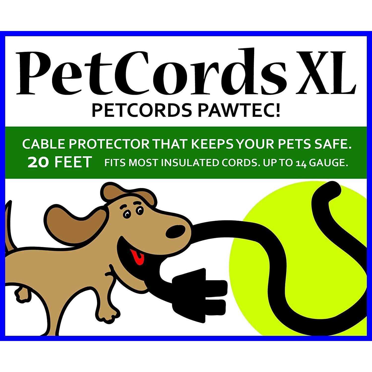 PetCords 20 ft. Dog & Cat Cord Pet Protector - Pet Supplies online store