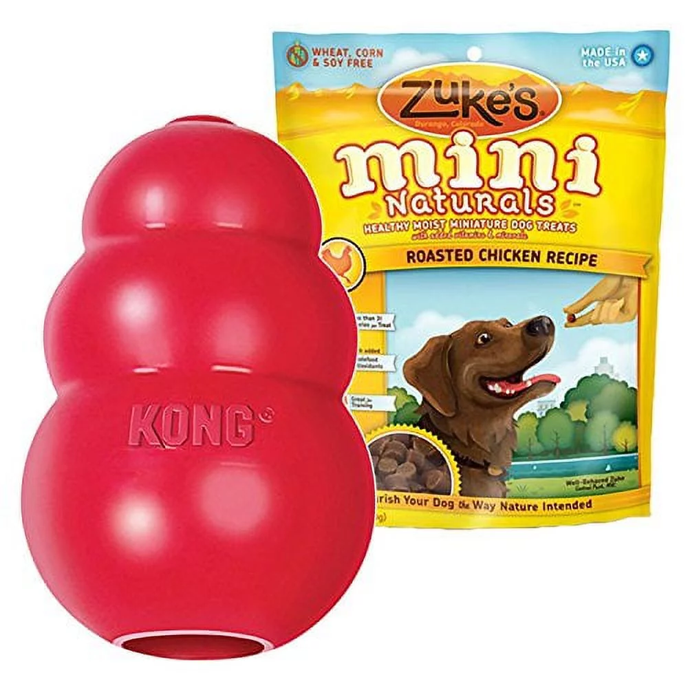 KONG Classic Dog Toy, Large, Red