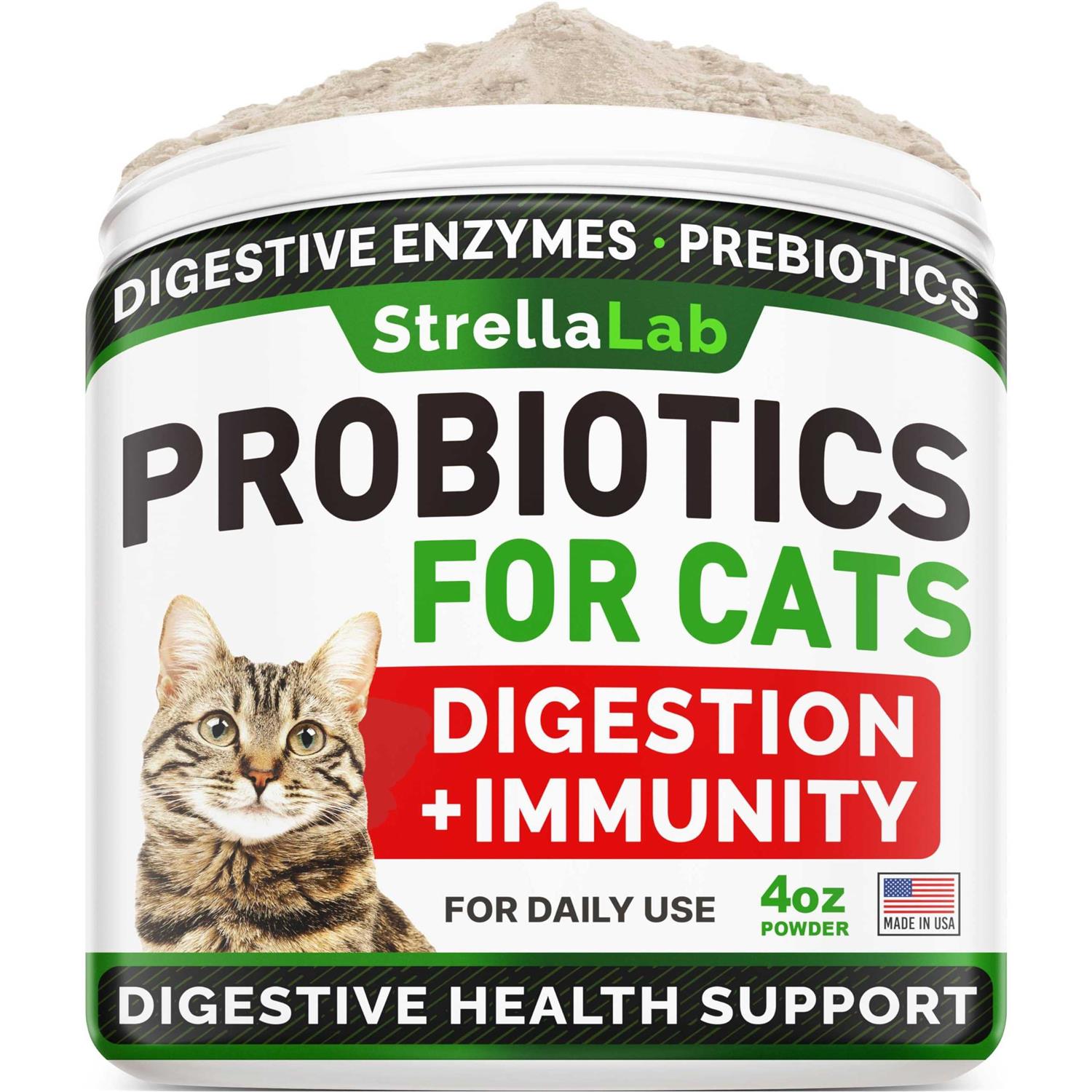 StrellaLab Probiotics Powder for Cats and Dogs - Pet Supplies online store