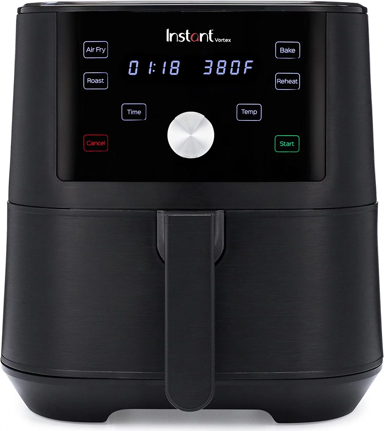 Excellent Instant Vortex Plus Air Fryer Oven  6 Quart  From the Makers of Instant Pot  6-in-1  Broil  Roast  Dehydrate  Bake  Non-stick and Dishwasher-Safe Basket  App With Over 100 Recip
