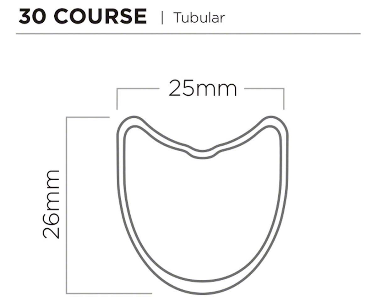 Zipp 30 Course DISC-BRAKE Tubular | Rear Wheel