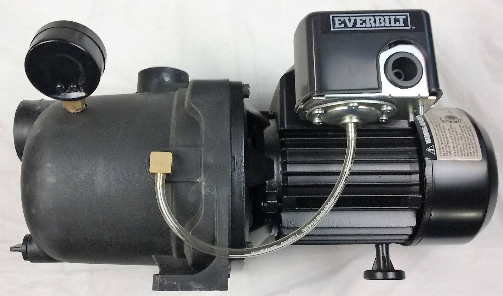 Everbilt J100A3 1/2 HP Shallow Well Jet Pump
