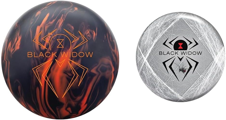 Hammer Black Widow 3.0 Bowling Ball 15lbs Black Widow Viz-A-Ball 15lb