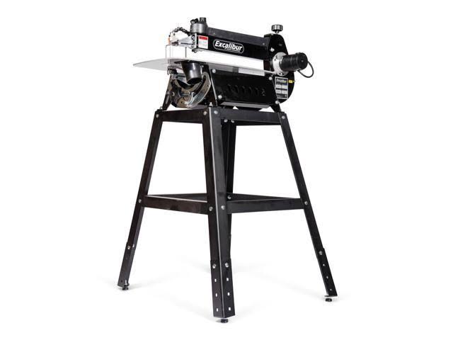 Excalibur EX-21K 21 in. Tilting Head Scroll Saw Kit with Stand u0026 Foot Switch