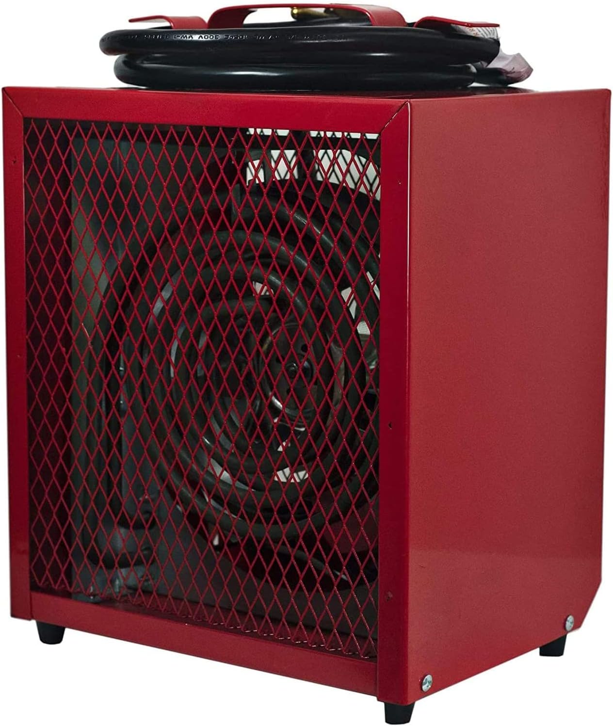 Comfort Zone CZ290 Portable 5000-Watt Fan-Forced Industrial Space Heater with Adjustable Thermostat Control and Safety Overheat Protection