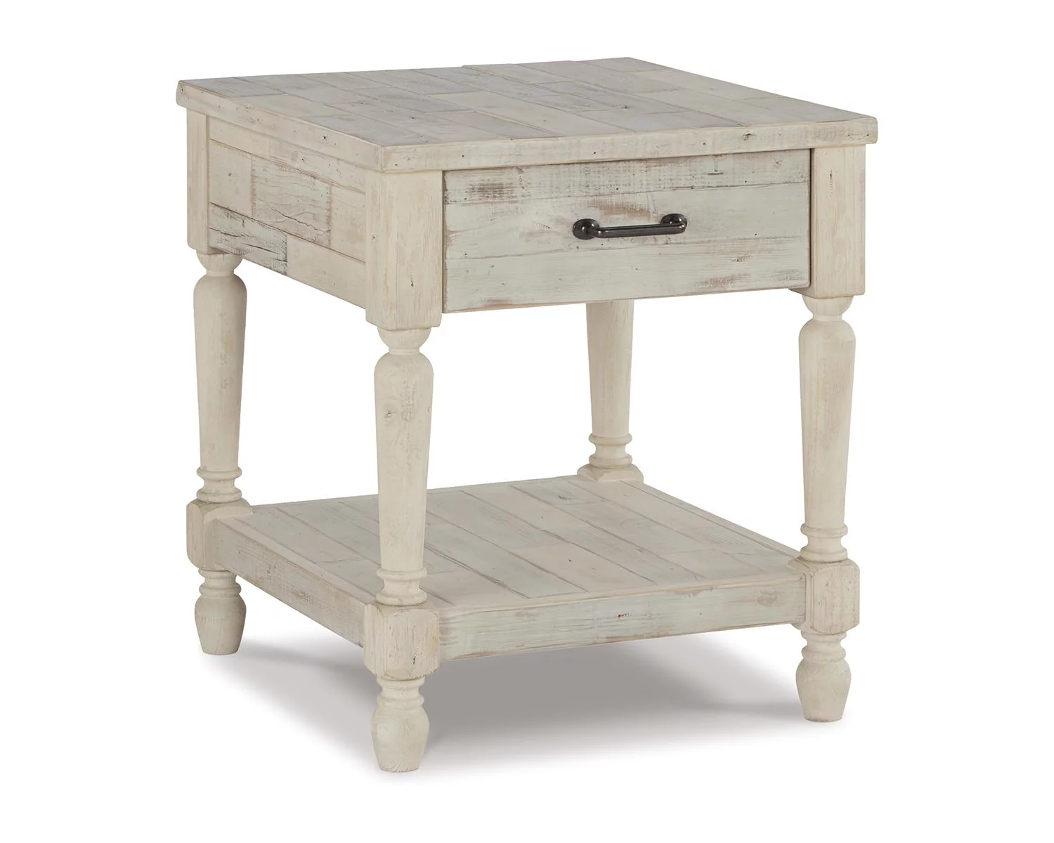 Signature Design by Ashley Casual Shawnalore End Table Whitewash