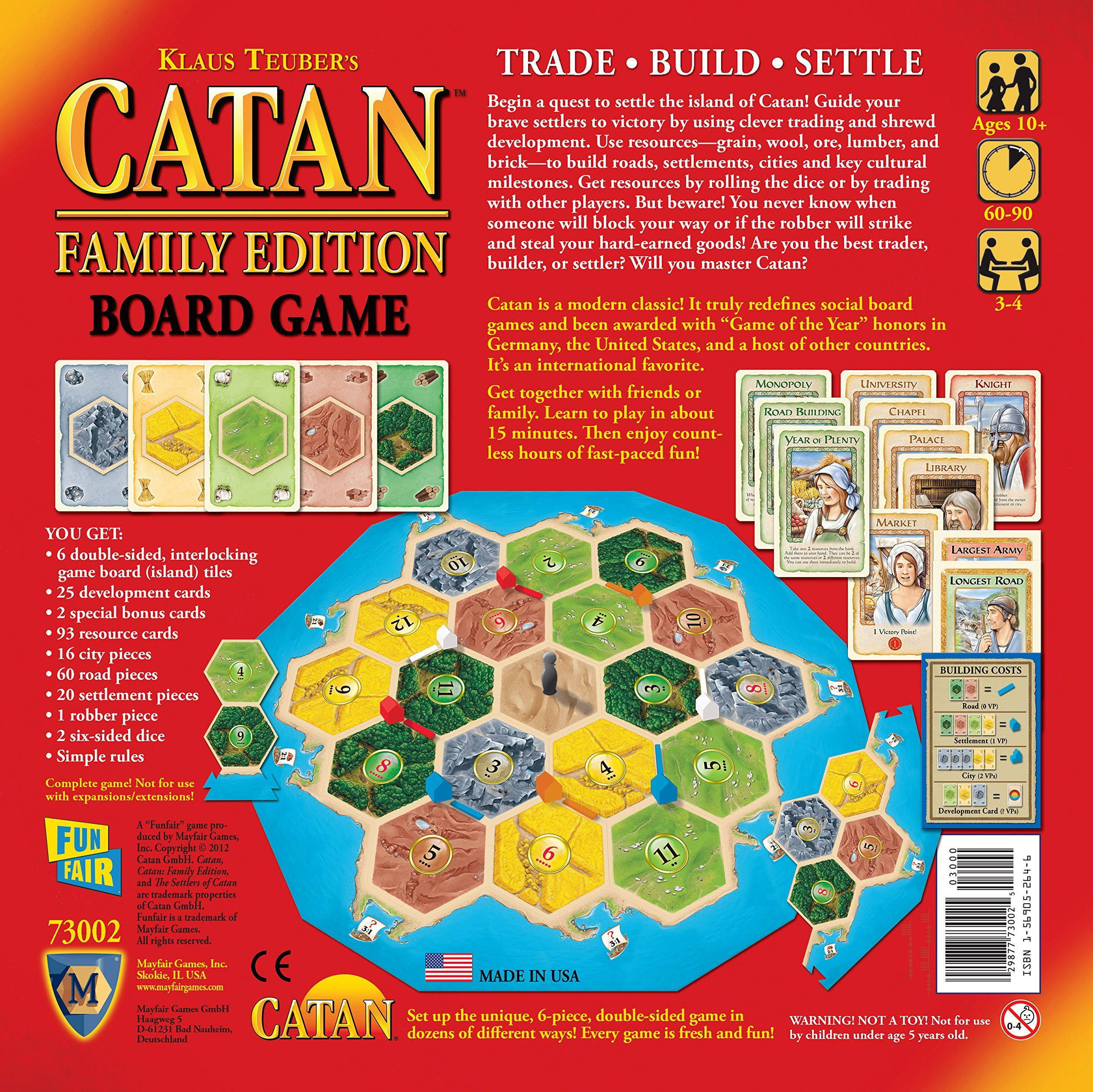 Catan Family Edition Board Game