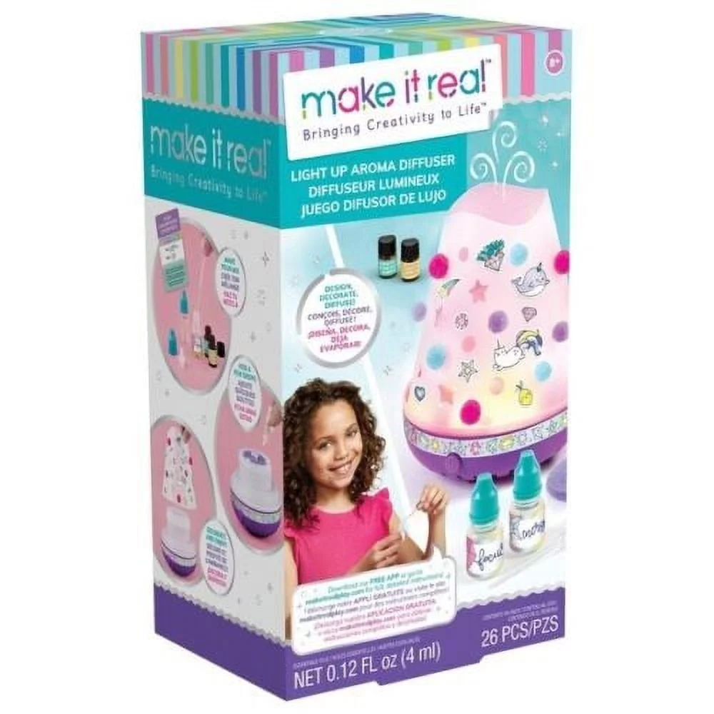 Make it Real Light Up Aroma Diffuser 26 Pieces