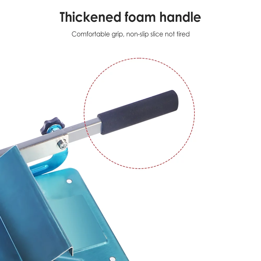 Deli-Quality Slicing at Home - Stainless Steel Meat Slicer