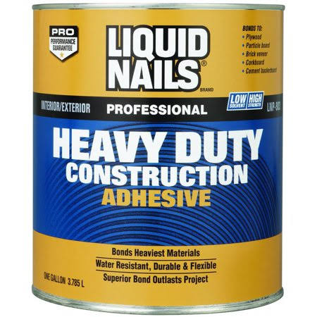 Liquid Nails Ln-903g Adhesive Heavy Duty VOC Gallon (Case of 2)