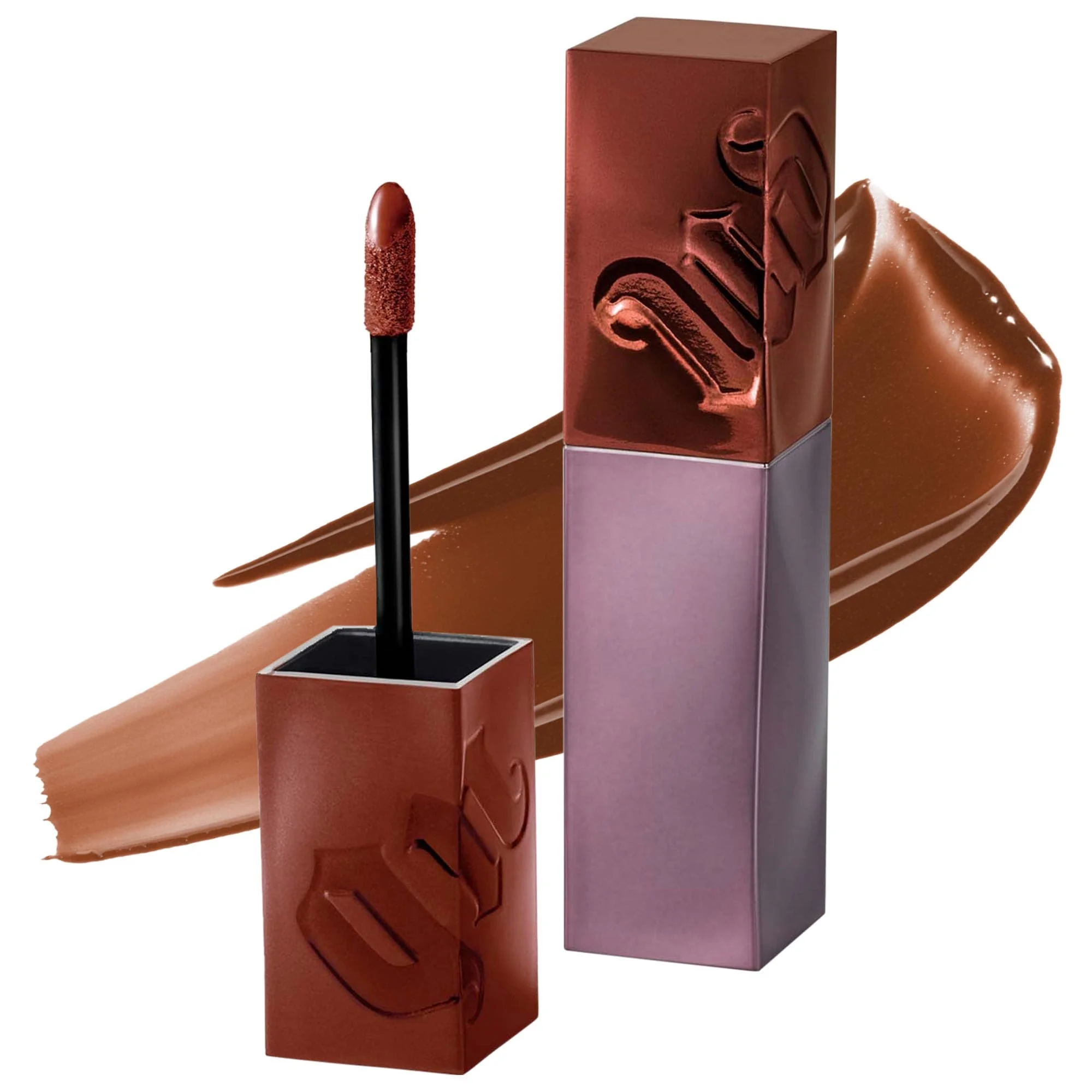 Urban Decay Vice Lip Bond Glossy Longwear Liquid Lipstick - Law of Attraction - toffee nude - 0.2 oz/6 mL